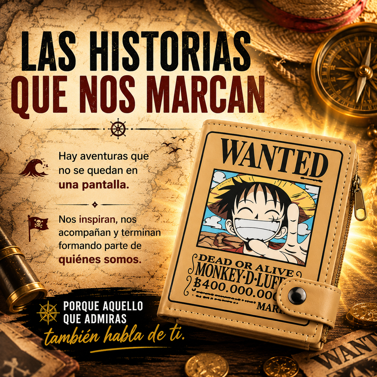 Cartera Wanted de Luffy™